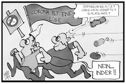 Cartoon: Corona in Indien (medium) by Kostas Koufogiorgos tagged karikatur,koufogiorgos,illustration,cartoon,corona,indien,querdenker,leugner,demonstration,impfgegener,pandemie,virus,karikatur,koufogiorgos,illustration,cartoon,corona,indien,querdenker,leugner,demonstration,impfgegener,pandemie,virus