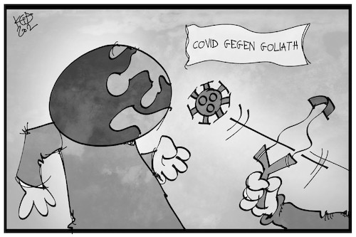 Covid gegen Goliath Covid gegen Goliath