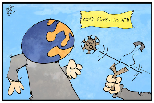 Covid gegen Goliath Covid gegen Goliath