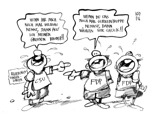 CSU und FDP CSU und FDP