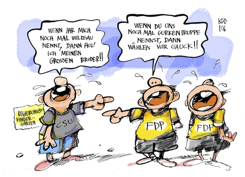 CSU und FDP CSU und FDP