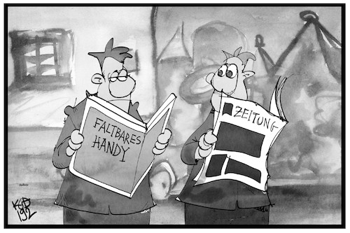Das faltbare Handy Das faltbare Handy