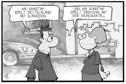 Das Spiel mit der Demokratie