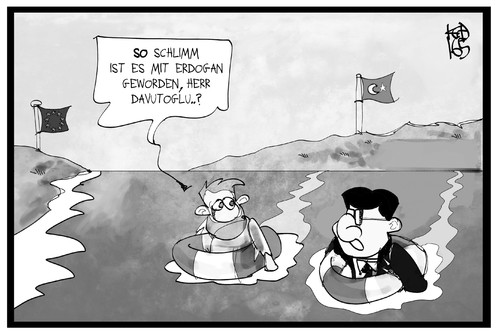 Davutoglu flüchtet Davutoglu flüchtet