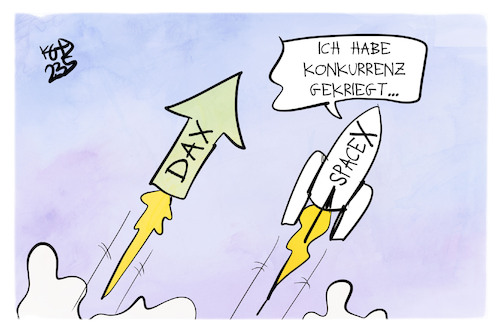 DAX auf Höhenflug