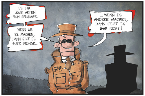 Der BND spioniert Der BND spioniert