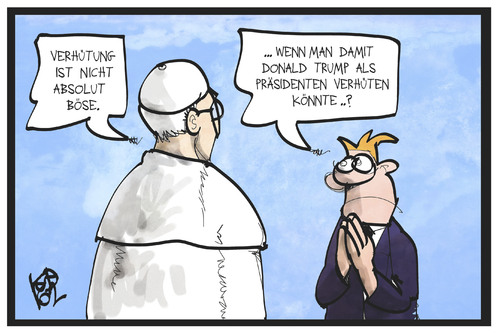Der Papst verhütet Der Papst verhütet