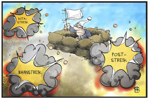 Deutschland streikt Deutschland streikt