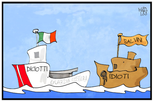 Diciotti und Idioti