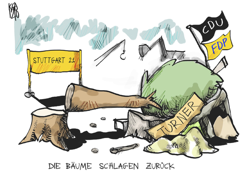 Die Bäume schlagen zurück Die Bäume schlagen zurück