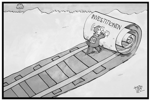 Die Bahn investiert Die Bahn investiert