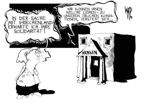 Die Banken retten Griechenland Die Banken retten Griechenland