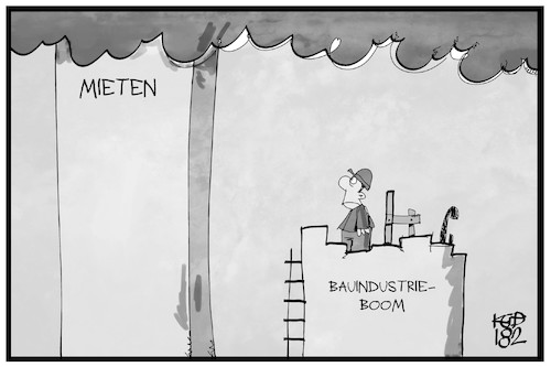 Die Bauindustrie boomt Die Bauindustrie boomt