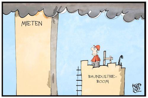 Die Bauindustrie boomt Die Bauindustrie boomt
