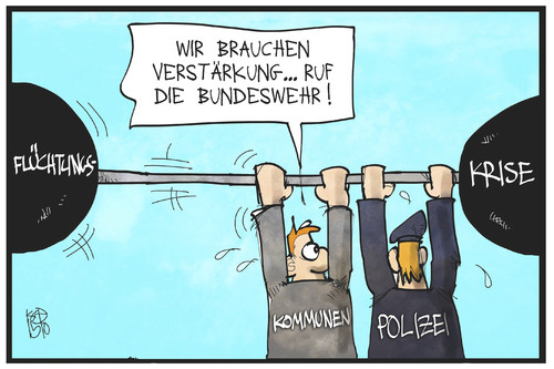 Die Bundeswehr hilft Die Bundeswehr hilft