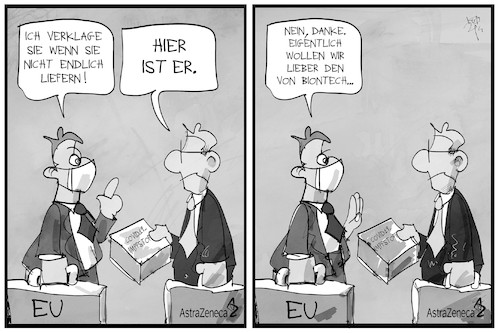 Die EU verklagt Astra Zeneca