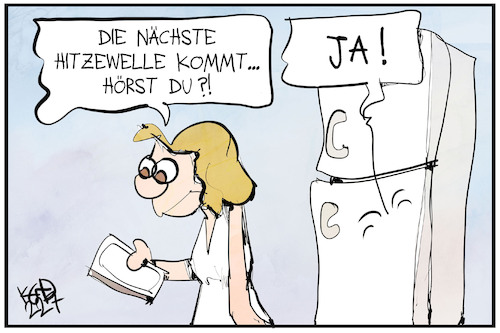 Die Hitzewelle steht bevor Die Hitzewelle steht bevor