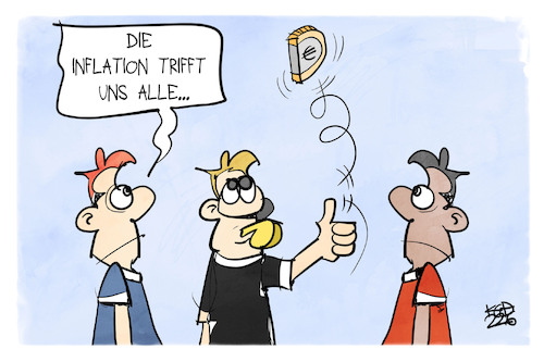 Die Inflation trifft alle Die Inflation trifft alle