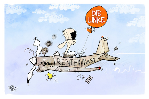 Die Linke rettet das Rentenpaket