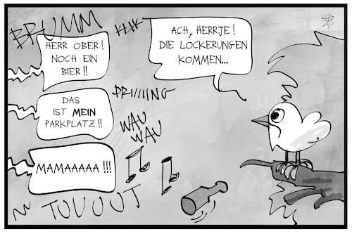 Die Lockerungen kommen Die Lockerungen kommen