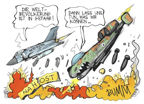 Die Nato hilft! Die Nato hilft!