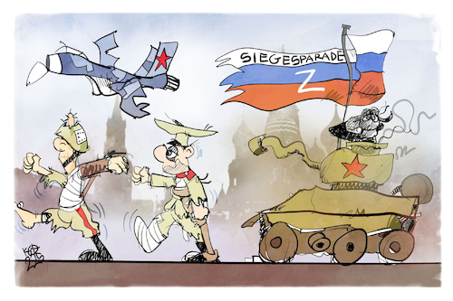 Die Siegesparade Die Siegesparade