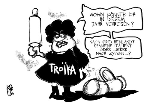 Die Troika schlägt zu