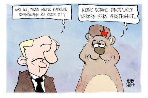 Dinosaurier Putin Dinosaurier Putin