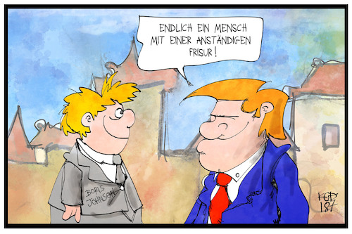 Donald und Boris Donald und Boris