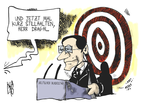 Draghi im Bundestag Draghi im Bundestag