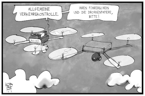 Drohnen-Verkehr Drohnen-Verkehr