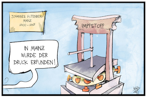 Druck auf Corona Druck auf Corona