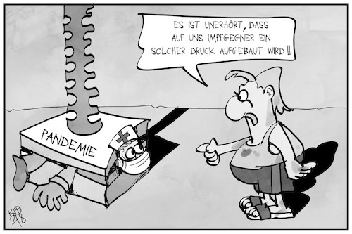 Druck auf Impfgegner Druck auf Impfgegner