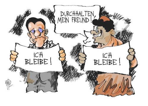 Durchhalten! Durchhalten!