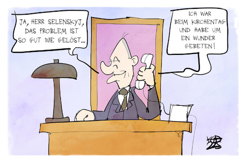 Ein Wunder für Selenskyj Ein Wunder für Selenskyj