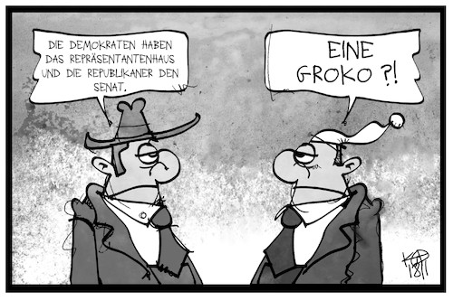 Eine Groko in den USA Eine Groko in den USA