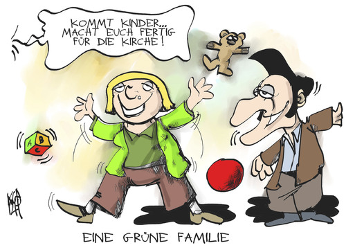 Eine schrecklich grüne Familie Eine schrecklich grüne Familie