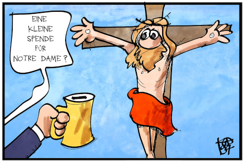 Eine Spende für Notre Dame Eine Spende für Notre Dame