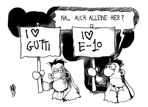 Einsame Demonstranten Einsame Demonstranten
