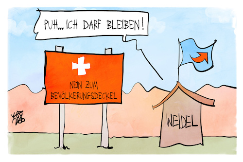 Einwohnerdeckel Schweiz