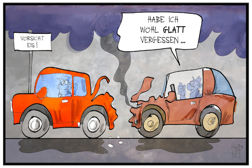Eisglätte Eisglätte