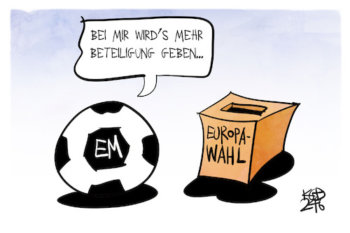 EM vs. Europawahl EM vs. Europawahl