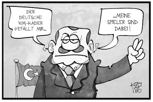 Erdogans WM-Kader Erdogans WM-Kader