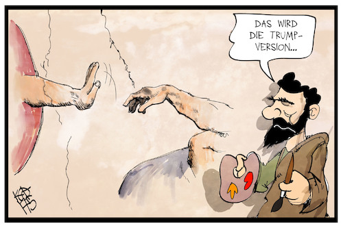 Erschaffung Trumps Erschaffung Trumps
