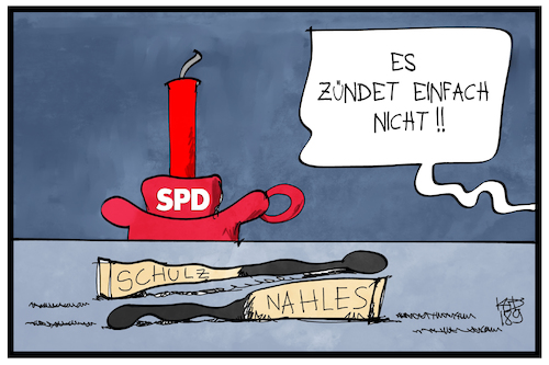 Es zündet nicht bei der SPD Es zündet nicht bei der SPD