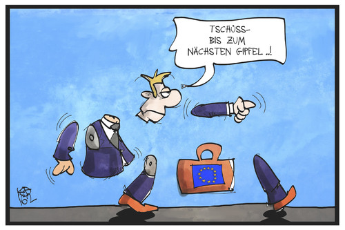 Cartoon: EU-Gipfel (medium) by Kostas Koufogiorgos tagged karikatur,koufogiorgos,illustration,cartoon,eu,gipfel,europa,abgeordneter,puppe,hampelmann,karikatur,koufogiorgos,illustration,cartoon,eu,gipfel,europa,abgeordneter,puppe,hampelmann