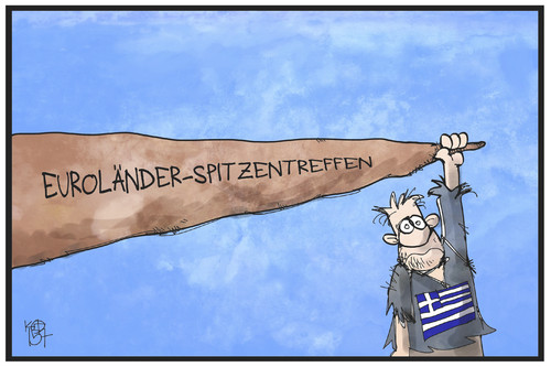 Cartoon: EU-Spitzentreffen (medium) by Kostas Koufogiorgos tagged karikatur,koufogiorgos,illustration,cartoon,euroländer,eurozone,europa,griechenland,gipfel,spitzentreffen,politik,schuldenkrise,karikatur,koufogiorgos,illustration,cartoon,euroländer,eurozone,europa,griechenland,gipfel,spitzentreffen,politik,schuldenkrise