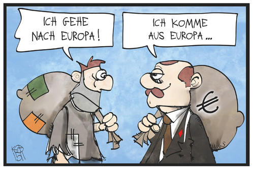 Cartoon: EU-Türkei-Gipfel (medium) by Kostas Koufogiorgos tagged karikatur,koufogiorgos,illustration,cartoon,eu,europa,türkei,flüchtling,sack,geld,euro,erdogan,gipfel,deal,syrien,karikatur,koufogiorgos,illustration,cartoon,eu,europa,türkei,flüchtling,sack,geld,euro,erdogan,gipfel,deal,syrien