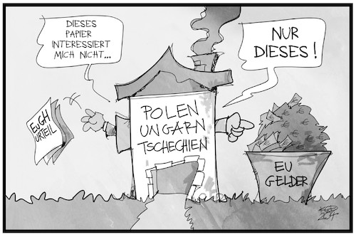 Cartoon: Europäische Solidarität (medium) by Kostas Koufogiorgos tagged karikatur,koufogiorgos,illustration,cartoon,eugh,papier,geld,eu,europa,gerichtshof,europäisch,solidarität,karikatur,koufogiorgos,illustration,cartoon,eugh,papier,geld,eu,europa,gerichtshof,europäisch,solidarität