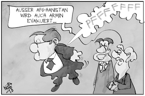 Evakuierter Laschet Evakuierter Laschet